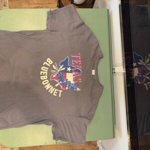 Gray Texas Bluebonnet Men’s T-Shirt